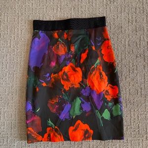 Milly Floral Pencil Skirt